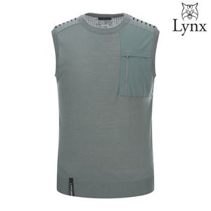 [링스] 남성 우븐포켓 포인트 니트 베스트 L11A1SV110_KH