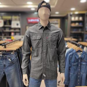 리바이스 롱 슬리브 워커 셔츠 그레이 A7224-0002