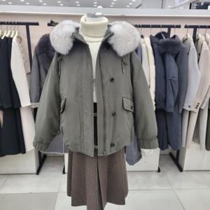 [온앤온]사가폭스퍼 구스다운 야상점퍼 njp4wmb0803