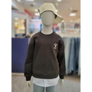 폴햄키즈 세이브존03 폴햄키즈 더블 셔츠레이어드 맨투맨 LSMPKF1TR3050BK