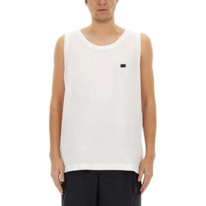 돌체앤가바나 민소매 티셔츠 G8QJ5T G7N7AW0800 WHITE