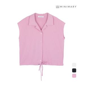 [미니마리] 드롭숄더카라블라우스 (MMA2BL14)
