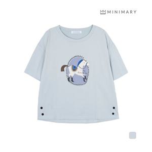 [미니마리] 홀스사이드버튼반팔티 (MMA2TS67)