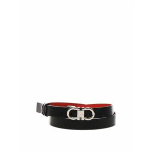 [SALVATORE FERRAGAMO] 여성 벨트 간치니 어저스터블 앤 리버시블 230294781813013 블랙 /8