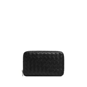 BOTTEGA VENETA 보테가 베네타 인트레치아토 블랙 미디엄 클러치백 2009405