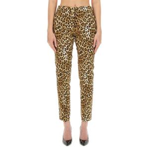 모스키노 스트레이트 팬츠 03015550 1888 ANIMALIER