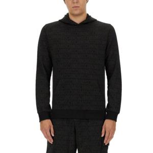 모스키노 후드 티셔츠 17097629 1555 BLACK