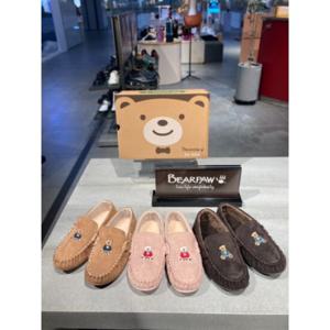베어파우(BEARPAW) DOLLIE BEAR 돌리 키즈 기모 모카신 K820ND-K 3종