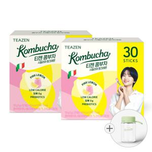 티젠 콤부차 시칠리아 핑크레몬 30스틱X2박스(보틀 포함)