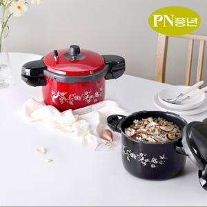 PN풍년 국산 인덕션&가스 6인용 경질 압력솥 3.5L / 아노디끄IH