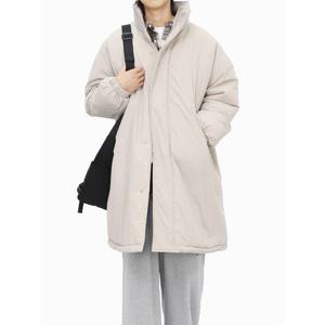 [스콰즈] 남성 데일리 아우터 웰론 캐주얼 롱점퍼 야상 SAND010