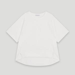 [코데즈컴바인]언발 절개 반팔티셔츠(CKB-TS381W4)