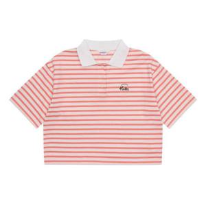 에꼴리에 HC33 5부 스트라이프 크롭 카라티 23B5452