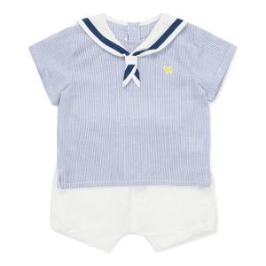 블루독베이비 BL마린크루넥 상하세트 45313-610-11B