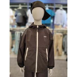 폴햄키즈 세이브존03 폴햄키즈 홑겹 솔리드/ 블록 바람막이점퍼 LSMPKF2JJ3513BK