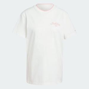 아디다스반팔티 XQK IX3554 그래픽 루즈 티셔츠