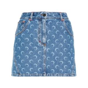 마린세르 숏 스커트 WSK057A CDEN0002 BL05 Blue
