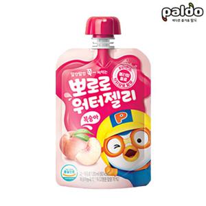 팔도 뽀로로 워터젤리 복숭아 120ml 20팩
