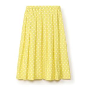 파비아나필리피 코튼 플리츠 폴카 도트 스커트 GND265F431 780