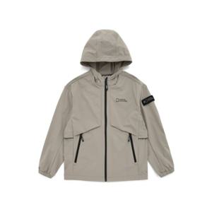 [내셔널지오그래픽 키즈] K223UFT810 키즈 우븐 트레이닝 풀집업 BEIGE