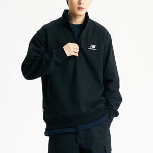 뉴발란스 공용 TEAM STACKED 기모 반집업 맨투맨 NBNCD42933-19