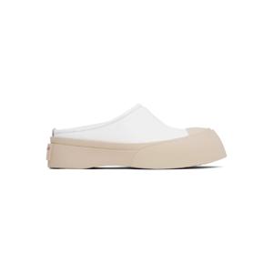 마르니 로퍼 화이트 파블로 사보 슬립온 로퍼 251379M231000