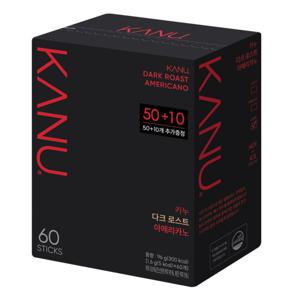 맥심 카누 다크 레귤러 50T+10T