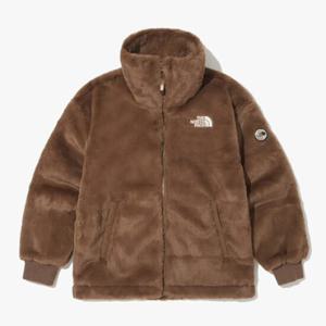 노스페이스 키즈 NJ4FQ60U 브라운 걸스 퍼피 플리스 자켓