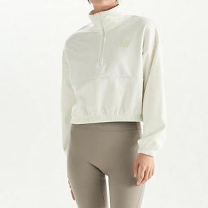 [뉴발란스]여성 퍼포먼스 플리스 쿼터집업 화이트 AWT33187 NBNCD4S072-10