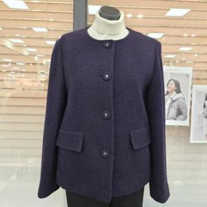 꼼빠니아 HC08 라운드넥 모 쟈켓 CAEW0-WJK100
