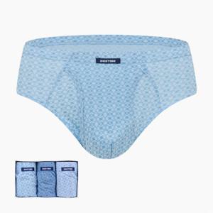 BYC 순면 남자 맥시 삼각팬티 3매입 세트(혼합/95-110) MCF2140