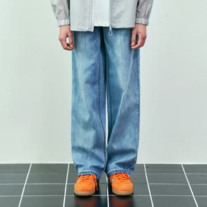 행텐 틴즈 밴딩 세미와이드 데님팬츠 (14520-055-401)