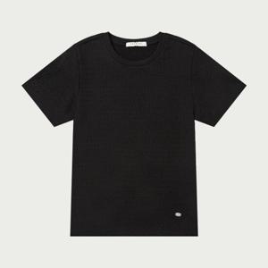 [행텐][행텐]여성 크링클 사이드슬릿 반팔 티셔츠_100(10520-131