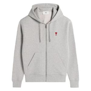 AMI Paris 아미 드 꾀흐 후드 집업 E25BFUSW435730