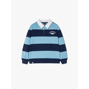 휠라키즈(FILA KIDS) (FK2RLH1103X INA) 스트라이프 럭비 티셔츠