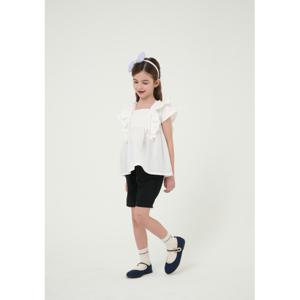 [빈]BZ24BL02WT 화이트 프릴 블라우스