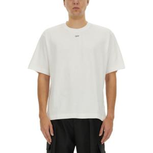오프화이트 반팔 티셔츠 OMAA120 S25JER00F0110 WHITE