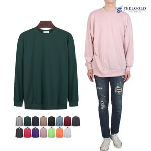 [필골드] 기획 3단쭈리 박스 오버핏 맨투맨 MD968