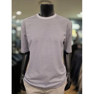 [바쏘옴므] Z2KR14A 25년S/S 수피마 라운드넥 단가라 기본핏 반