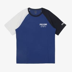 휠라반팔티 KQC FS2RSG2405M-NBE 반팔 래쉬가드