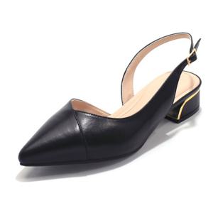 [세라]S24G400 슬링백 블랙 핑크 3CM