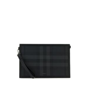 BURBERRY 프린트 캔버스 클러치 8070205 A1208
