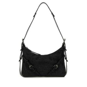 GIVENCHY 블랙 패브릭 미니 Voyou 숄더백 BB50THB1TE 001