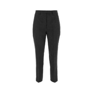 PRADA 멜란지 그라파이트 울 팬츠 P228HS23210V2 F0480