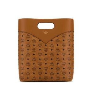 MCM 프린트 캔버스 쇼핑백 MMTEAAK01 CO