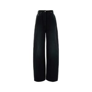 PRADA Black denim wide-leg jeans GFP519SOOO148J F0557
