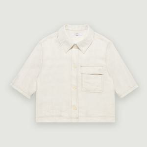 [행텐]여성 린넨 크롭 셔츠_001(10470-120-411-69)