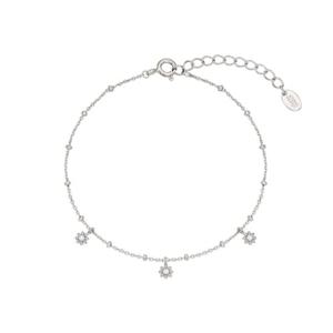 [스톤헨지]실버 플라워 팔찌 SC24C25E