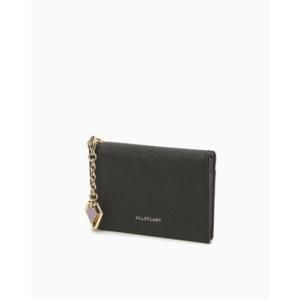 [JILLSTUART ACC][LILY] 바이올렛 컬러배색 소가죽 카드지갑 JAHO5E762V2