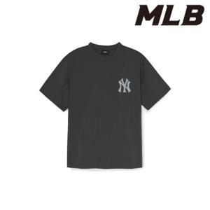 MLB (3ATSM1053-50CGS) 데님라이크 모노티브 오버핏 기능성 반팔 티셔츠
